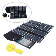 FR6-03-015 23% PV sunpower  solar folding Charging bag  52W